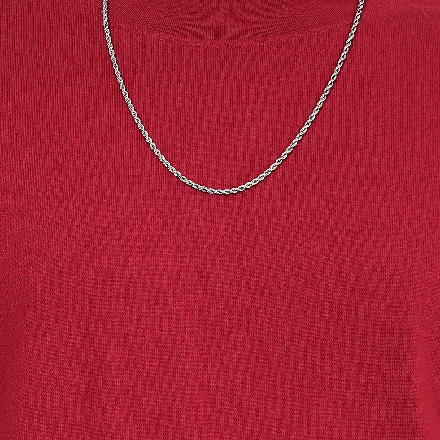 Red Women’s Drop Shoulder T-Shirt – Premium Cotton Oversized Tee - Image 2