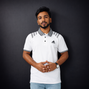 Adidas White Polo T-Shirt Cotton for Men