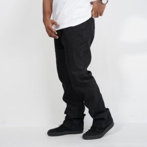 New Look Black Baggy Jeans for Men