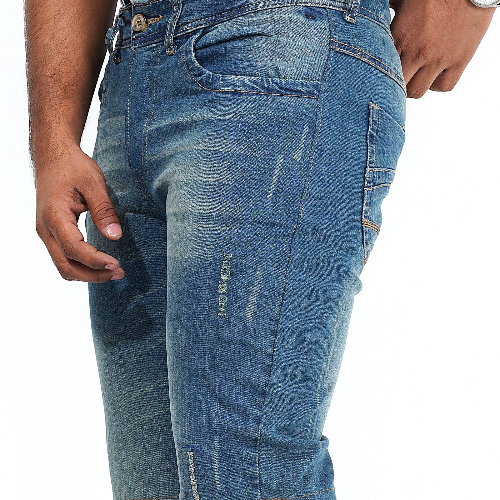 Men’s Premium Stylish Denim Shorts - Image 3