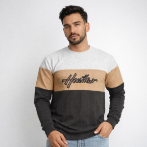 Men’s Swift Cotton Full Sleeve Embroidered T-Shirt